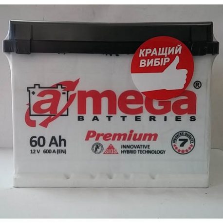 Аккумулятор A MEGA BATTERIES Premium 6СТ-60-АЗ (0)