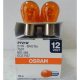 Лампа Osram 7507 однок.12W з мет цоколем (жовта)