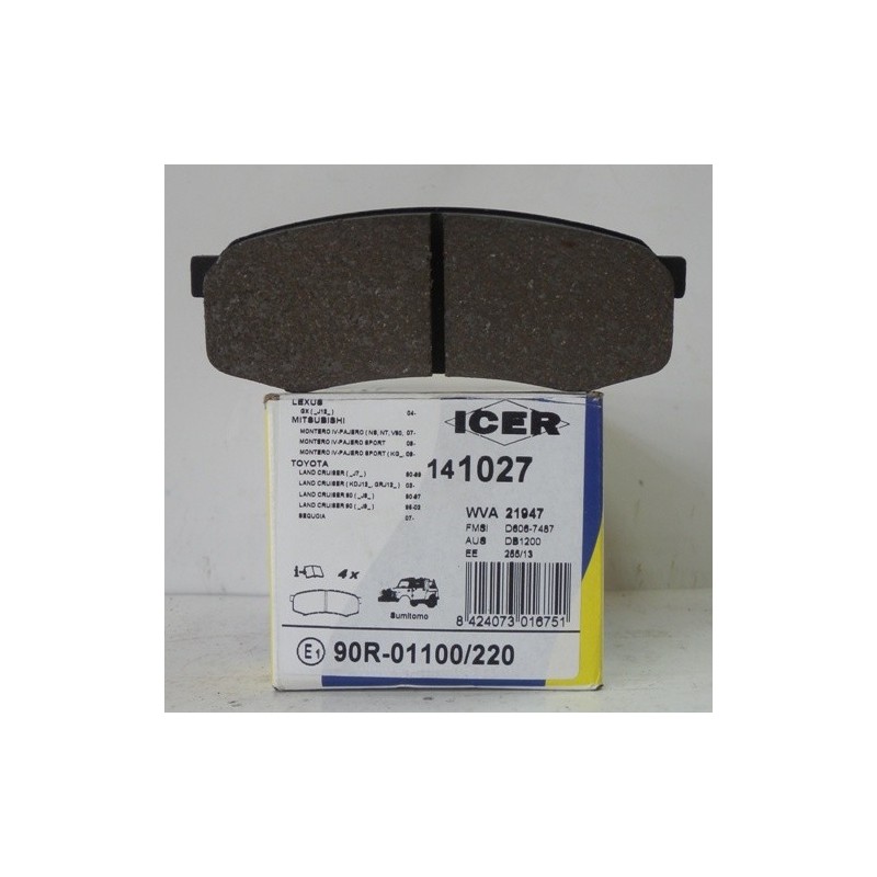 Тормозные колодки icer