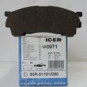 Icer Колодки гальмівні дискові IC180971 (Mazda)