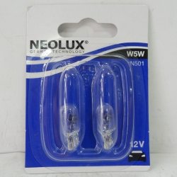 NEOLUX Автолампы Standart W5W 12V/N501, 2шт