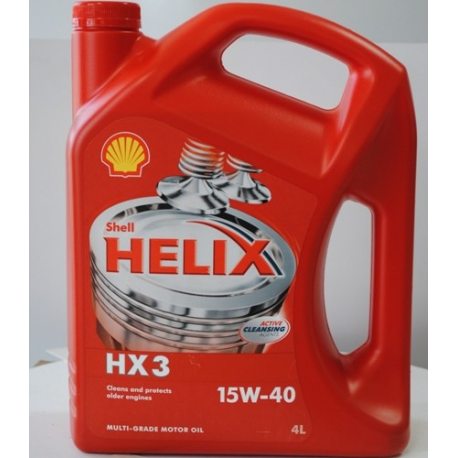 Shell олива Helix HX3 15W-40/4л