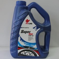 PITLINE олива моторна мінеральна 15W-40 SUPER LINE/4л