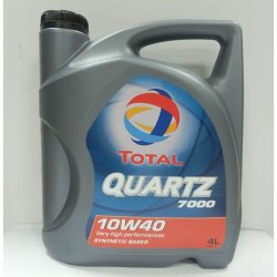 TOTAL Олива моторна напівсинтетична QUARTZ 7000 10W-40, 4л