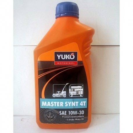 YUKOIL Масло моторное Master Synt 4T 10W-30 API SL/CF, 1л