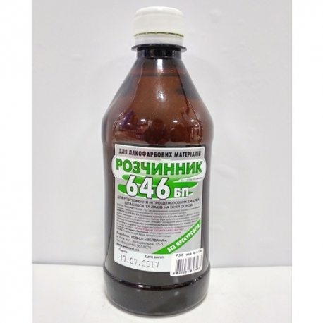 Розчинник "646 бп" без прекурсорів VELVANA, фас, 0,4 кг