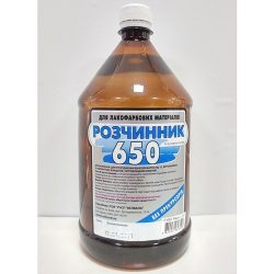 Растворитель 650 VELVANA, фас, 1,2 кг