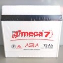 Аккумулятор A MEGA BATTERIES ASIA 6СТ-75-Аз (0)
