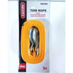 Трос TR702 стрічковий з металевими гачками 3Т/4 М