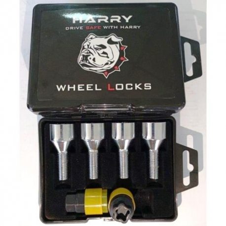 Секретные болты HARRY M12х1,5х28 Конус (с антивандальными кольцами) 2 ключа 17/19